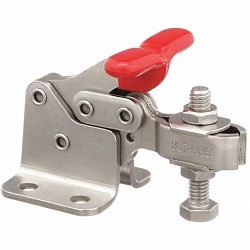 DESTACO 307-USS Manual Toggle Clamp, Stainless Steel, 350 lbf Holding, 0.87 in Height Under Arm, 0.28 in Dia, M8