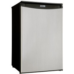 Danby® DAR044A4BSLDD-6 Mini Fridge, 4.4 cu-ft Refrigerator, 33-1/16 in Overall Height, 20-11/16 in Overall Width, 21-1/16 in Overall Depth