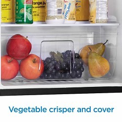 Danby® DAR044A4BSLDD-6 Mini Fridge, 4.4 cu-ft Refrigerator, 33-1/16 in Overall Height, 20-11/16 in Overall Width, 21-1/16 in Overall Depth