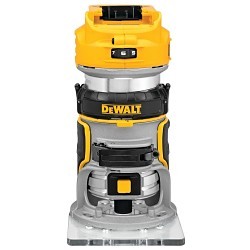 DeWALT® DCW600B 20V MAX* XR® Lithium-ion Battery Cordless Compact Router, 1/4 in Chuck, 16000 to 25500 rpm, Bare Tool