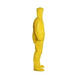 DuPont™ 251-QC127S-3XL Coverall, 3X-Large, Yellow, Tychem 2000