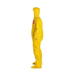 DuPont™ 251-QC127S-3XL Coverall, 3X-Large, Yellow, Tychem 2000