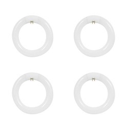 FEIT 4100KG10Q Circline Fluorescent Lamp, 20 W, LED Lamp, 1.2 in Overall Dia, Linear, 2200 Lumens