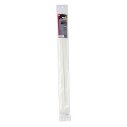 GB® 45-524 Cable Tie, 24 in Length, 0.35 in Width, 0.07 in Thickness, Nylon 6.6, Natural