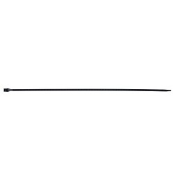 GB® 46-315UVB Cable Tie, 14 in Length, 0.17 in Width, 0.055 in Thickness, Nylon 6.6, UV Black