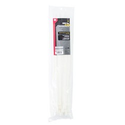 GB® 46-415 Cable Tie, 15 in Length, 0.25 in Width, 0.72 in Thickness, Nylon 6.6, Natural