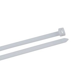 GB® 46-421 Cable Tie, 21 in Length, 0.35 in Width, 0.07 in Thickness, Nylon 6.6, Natural