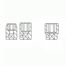 GP® 2014M Shape I Standard Length Socket, 1/2 in Square Drive, 14 mm Hex Socket, 6 Points