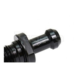 Coolant Thru Pull Stud Retention Knob, 1-8 UNC in, 45 deg, 0.903 in Knob Dia, CAT50 Taper, 3.35 in Overall Length, Through Coolant; Yes