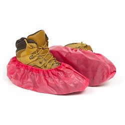 HOSPECO® ProWorks® DA-SC300-XL Anti-Skid Shoe Cover, X-large, Red