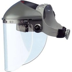 Honeywell 280-F400 Face Shield Headgear, Gray, Noryl, For Use With: 4178CL; 4178DGN; 4178IRUV3; 4178IRUV5; 4199CL; 419, Ratchet Adjustment