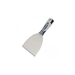 Hyde® 06579 Hand Scraper, Stiff Blade, Stainless Steel Blade, 4 in Blade Length, Nylon Handle