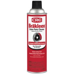 CRC® 05089 Brakleen® Chlorinated Non-Flammable Brake Parts Cleaner, 20 oz Aerosol Can, Liquid, Clear, Irritating