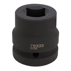 JS Products Steelman® Pro 79333 Impact Socket, 1 in Drive, Budd Socket, 13/16 in Socket, 4 Points