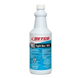 Jon-don Betco Fight‑Bac™ BP-FB-CS Disinfectant Cleaner, 32 oz, Liquid, Clear