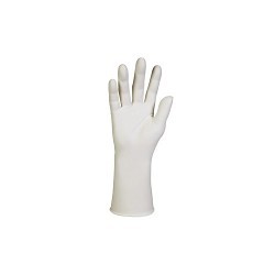 KimTech Pure Kimtech™ MCR6062LPAIR Clean Room Gloves, Small, #7, Nitrile, White, 12 in Length, Non-Powdered Powder, Textured/Rough, 6 mil Thickness, Ambidextrous Hand, Ambidextrous