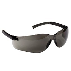 Kimberly-Clark Professional KleenGuard™ 25652 Safety Glasses, Anti-Scratch Lens Coating, Smoke Lens, Smoke Frame, Polycarbonate Lens, Universal