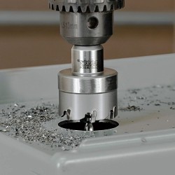 Klein® 31856 Hole Cutter, Applicable Materials: Stainless Steel, Mild Steel, Iron, Copper and Brass