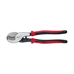 Klein® Journeyman™ J63050 Cable Cutter, 4/0 Aluminum, 2/0 Soft Copper, 100-Pair 24 AWG Communications Cable AWG, 9.563 in Overall Length, Material Application: Aluminum, Soft Copper, No Insulated