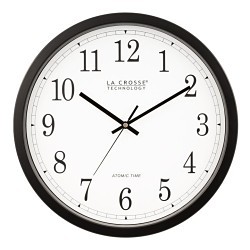 La Crosse Technology WT3143AX1 Wall Clock, 1 "AA" Alkaline Battery