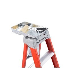 Louisville® 443-FS1506 Step Ladder, 72 in Ladder Height, 300 lb, ANSI Code: Type IA, Fiberglass, 5 Steps