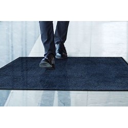 M.K. Morse® 1004310140 ColorStar Carpeted Mat, 10 ft Length, 3 ft Width, 3/8 in Thickness, Black, PET