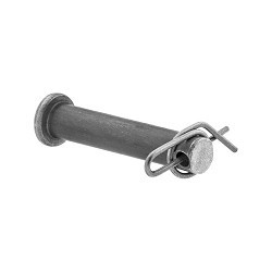 Cotter Pin, 1-3/4 in Overall Length, 1050-1095 Spring Steel, Zinc Plated