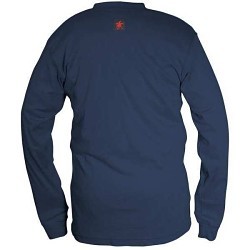 MCR Safety H1NX2 Shirt, Hooded: No, Men, 2X-Large, Navy, Max Comfort