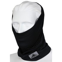 MCR Safety IG7 Black Insulated Neck Gaiter, Polyester Spandex Fleece Stretch Fabric, One Size Fits All