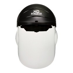 MCR Safety MCR104 Face Shield Headgear, Black (Headgear)/Clear (Sheild), Polycarbonate(Lens), Nylon (Frame), Ratchet Adjustment