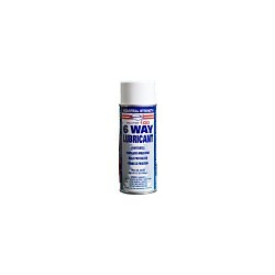 MRO Solutions 30306 6-Way Lubricant, 16 oz Container, Aerosol Can Container, 0.831 Specific Gravity