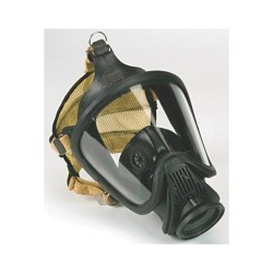 MSA Safety Ultra-Elite® 10084824 Full Mask Respirator, Medium, 5-Point Suspension, Push to Connect