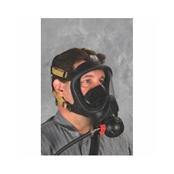 MSA Safety Ultra-Elite® 10084824 Full Mask Respirator, Medium, 5-Point Suspension, Push to Connect