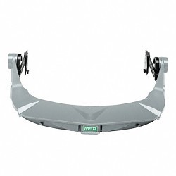 MSA Safety 10121267 Face shield Frame, For Use With: Msa V-gard, Msa Slotted Cap, Plastic, Gray