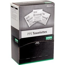 MSA Safety 697383 Towelette, 7-1/4 x 5 in Tissue, 100 Tissue