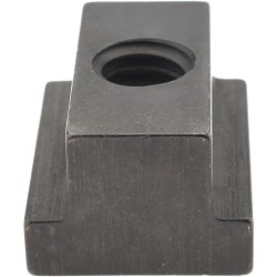 T-Slot Nut, Imperial, 5/16-18 in, 7/16 in Slot, 7/8 in Length, 7/32 in Height, Steel