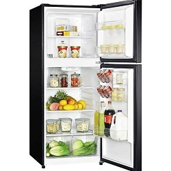 Magic Chef HMDR1000BE Refrigerator, 7.4 cu-ft Refrigerator, 2.7 cu-ft Freezer, 59.4 in Overall Height, 23.6 in Overall Width, 26 in Overall Depth