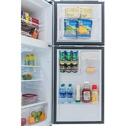 Magic Chef HMDR1000BE Refrigerator, 7.4 cu-ft Refrigerator, 2.7 cu-ft Freezer, 59.4 in Overall Height, 23.6 in Overall Width, 26 in Overall Depth