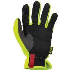 Mechanix Wear® 484-SFF-91-009 Work Gloves, Medium, #8, Fluorescent Yellow, Elastic Cuff