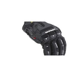 Mechanix Wear® CWKMP-58-010 Work Gloves, Large, #9, Armortex Palm, Thermoplastic Rubber, Black/Gray, Resists: Impact, Water