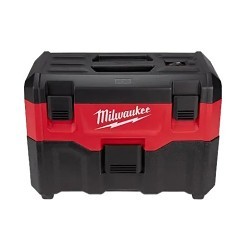 Milwaukee® 0880-20P Wet/Dry Vacuum Cleaner, 2 gal Tank, 18 V, Nylon Housing