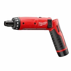 Milwaukee® 2101-21 Cordless Screwdriver Kit, Kit, 1/4 in Chuck, 4 VDC, 44 in-lb, Lithium-Ion Battery, Battery Included: Yes