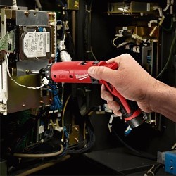 Milwaukee® 2101-22 Cordless Screwdriver Kit, Kit, 1/4 in Chuck, 4 VDC, 44 in-lb, Lithium-Ion Battery, Battery Included: Yes