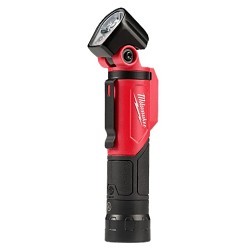 Milwaukee® 2113-21 USB Pivoting Flashlight, LED Bulb, 500 Lumens, Red