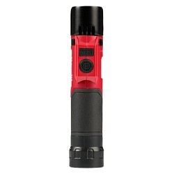 Milwaukee® 2113-21 USB Pivoting Flashlight, LED Bulb, 500 Lumens, Red