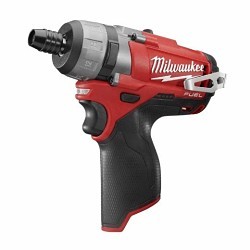 Milwaukee® 2402-20 Screwdriver, Bare Tool, 1/4 in Chuck, 12 VDC, 325 lb-in, Lithium-Ion Battery, Battery Included: No