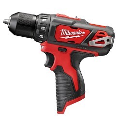 Milwaukee® M12™ 2407-20 Drill/Driver, 3/8 in Drive, 275 in-lb Torque, 12 VDC, 7.38 in Overall Length, Bare Tool, 1500 rpm Speed