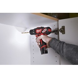 Milwaukee® M12™ 2407-20 Drill/Driver, 3/8 in Drive, 275 in-lb Torque, 12 VDC, 7.38 in Overall Length, Bare Tool, 1500 rpm Speed