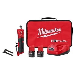 Milwaukee® 2486-22 Cordless Angle Grinder, Kit, 1/4 in Wheel Dia, Lithium-Ion Battery, Paddle Switch