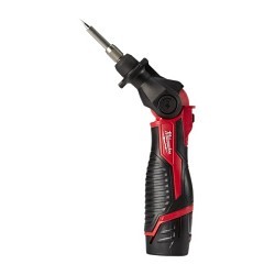 Milwaukee® 2488-21 Soldering Iron Kit, For Use With: M12™ Battery Packs, Plastic, Black/Red